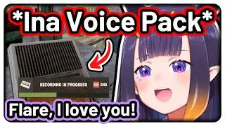 The first thing Biboo did after making a recorder: *Makes Ina Voice Pack* 【Hololive / HoloRust】