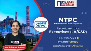 NTPC Recruitment 2023 for all Branch - Without GATE Exam| Package12 Lakh #priyankasharma