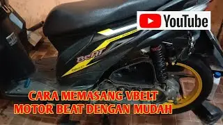 Cara memasang vbelt beat fi dengan mudah