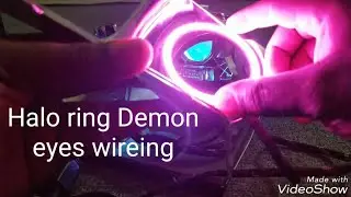 HOW TO WIREUP MORIMOTO DEMON EYES AND HALO RINGS TO BLUETOOTH CONTROLLER TUTORIAL
