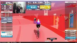 2025-Feb-09: Zwift - Climb Portal: Hardknott Pass at 100% Elevation in France
