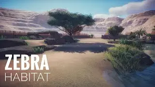 Zebra Habitat | Planet Zoo Savannah