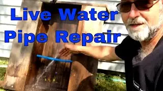 Live Water Pipe Repair: