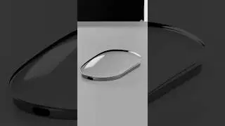 Я переделал мышь Magic Mouse от Apple #apple #mac #blender #minimaltech #Pastini
