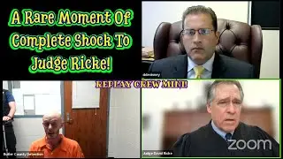Judge Ricke's Face Is Priceless When He Hears!