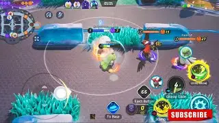 Tsareena is op with eldegoss 2 vs 3 epic battle | Pokemon unite