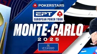 PokerStars EPT Monte-Carlo 2025 🇲🇨 | Tag 9 | €1.650 Mystery Bounty 1A (€500 Bounty) 🔞