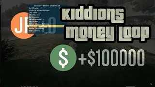 #KIDDIONS Modest-menu v0.8.9 Money Method - 100K Loop - Undetected method - #GTAOnline - Free Mod