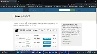 How to install & setup xampp in Windows