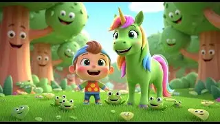 Magical Unicorn Colour Song for Kids | Fun Nursery Rhyme & Toddler Sing-Along 🦄🌈🎶