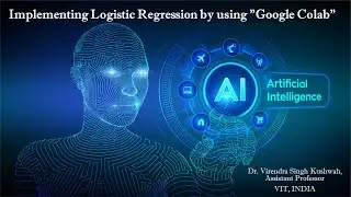 Implementing Logistic Regression by using 