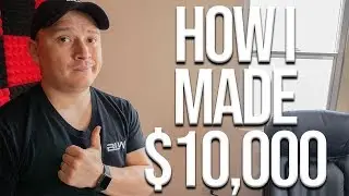 КАК Я ЗАРАБОТАЛ СВОИ ПЕРВЫЕ 10 000 ДОЛЛАРОВ, РАБОТАЯ ДОМА!