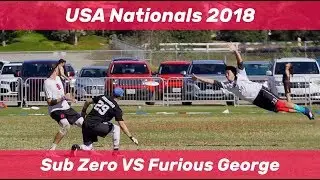 USAU Nationals 2018 | Furious George vs Sub Zero