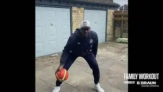 Family Workout w/ Atiba Lyons ' Pendulum Dribble' powered by B. Braun Medical Ltd.