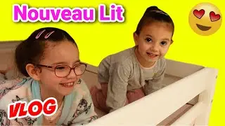 VLOG - MASSILYA choisit son NOUVEAU LIT pour sa NOUVELLE CHAMBRE -   VLOG famille