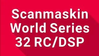 Scanmaskin World Series 32 RC/DSP vloerschuurmachine