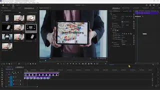 Videoguide - Videomontage With Corner Pins Effect in Premiere Pro, Cutout Mask, Camera Tracking
