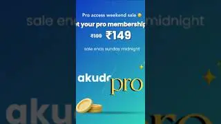 akudo pro membership discount, how to buy akudo membership, akudo Pro, akudo #shorts