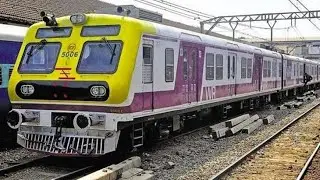 MUMBRA - To  THANA  fast  LOCAL TRAIN - Mumbra railway station