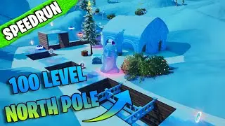 🕑SPEEDRUN🕟World record! 100 LEVEL DEATHRUN🎅🎅 (3400-5983-5205) FORTNITE DEATHRUNS