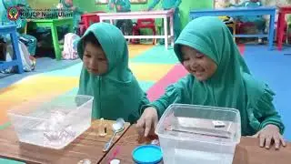 Floating and Sinking Experiment | Thursday, June 5th 2025 | KB ICP Nurul Ulum Bojonegoro