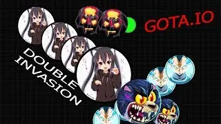 GOTA.IO *DOUBLESPLIT POPSPLIT Y PUSHPLIT INVASION*
