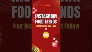 Future-proof your restaurant with the hottest Instagram food trends of 2025.  #foodtrends