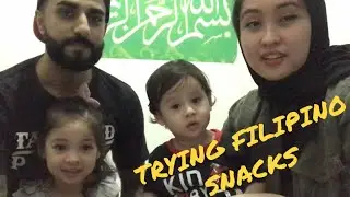 PAKISTANI HUSBAND TRIES FILIPINO SNACKS