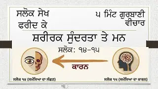 1378-03 ਸ਼ਲੋਕ ਸ਼ੇਖ ਫਰੀਦ ਜੀ 014-015 - Shlok Shaikh Farid Ji 014-015