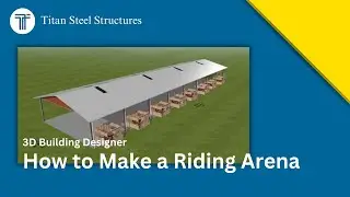 How to Design a Riding Arena With Our 3D Building Designer