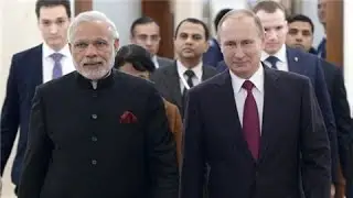 Putin welcome Modi to Kremlin