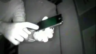 iPhone 4S infrared LED sensor in action