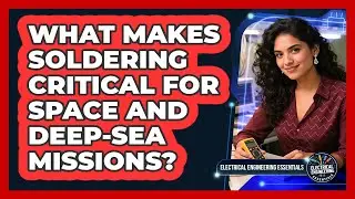 What Makes Soldering Critical For Space And Deep-sea Missions? - Electrical Engineering Essentials