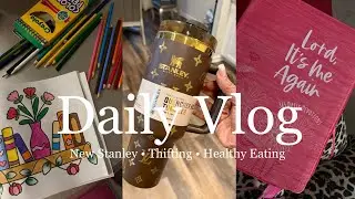VLOG: I LOST 8 LBS 🥳 | LIFE BE LIFING 😩 | GROCERY HAUL 🛒 | THRIFT STORE HAUL 🛍