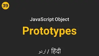 Object Prototype in Javascript | Hindi Urdu Tutorial