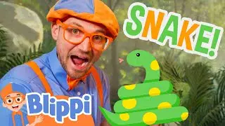 Blippi Meets a Silly Snake! Blippi Educational Videos for Kids
