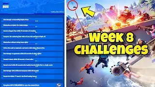 *NEW* Fortnite Week 8 &ldquo;DIVE&rdquo; MISSION CHALLENGES! Fortnite Battle Royale (SEASON 11 DIVE CHALLENGES)