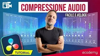 INCREDIBILE COME NON INTERESSI MAI CAPIRE DI AUDIO! - DAVINCI RESOLVE E COMPRESSORE AUDIO