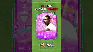 91 fut birthday hero KING player review ea fc 25 #shorts #short #eafc25 #fc25
