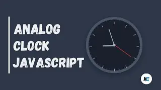 🕰️ Analog Clock with HTML, CSS & JavaScript | Live Time Update