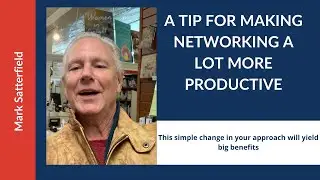 How make networking a lot more productive-High Ticket Sales | Mark Satterfield
