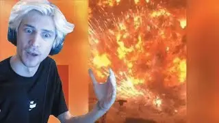 xQc reacts to Huge Explosions (with chat)