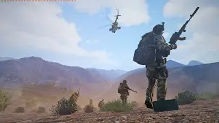 Операция Горящий Песок | ARMA 3 | LIGHT FIX | Отряд альфа в деле