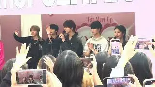 원위(ONEWE) - 코스모폴리탄 팬밋업 하이터치 단체인사 | 251019 그랜드민트페스티벌