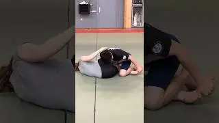 Sneaky Toe Hold from Half Guard Top #bjj