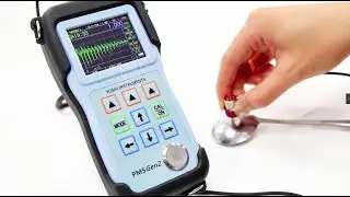 YUSHI PM5 Gen2 Ultrasonic Thickness Gauge-Case 32:Thickness Measurement of Steel Spoon