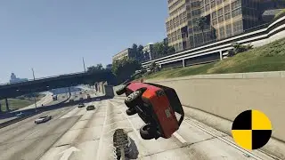GTA 5 Real Car Crash Test V.I 295