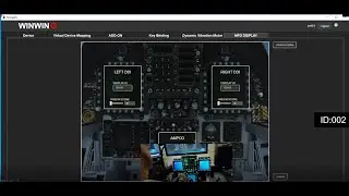 Setting up the WinWing TopGun MIP (Main Instrument Panel)  (Display Link, SIMAPP Pro, and DCS)