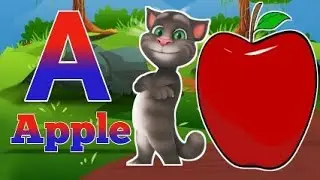 Phonics Song with TWO Words - A For Apple - ABC Alphabet Songs with Sounds for Children