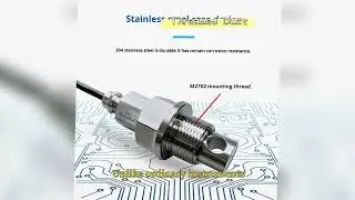 Duct air velocity sensor